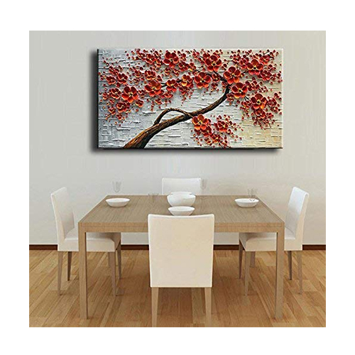 Oil Paintings Grey Canvas Pictures Huge Abstract Wall Art