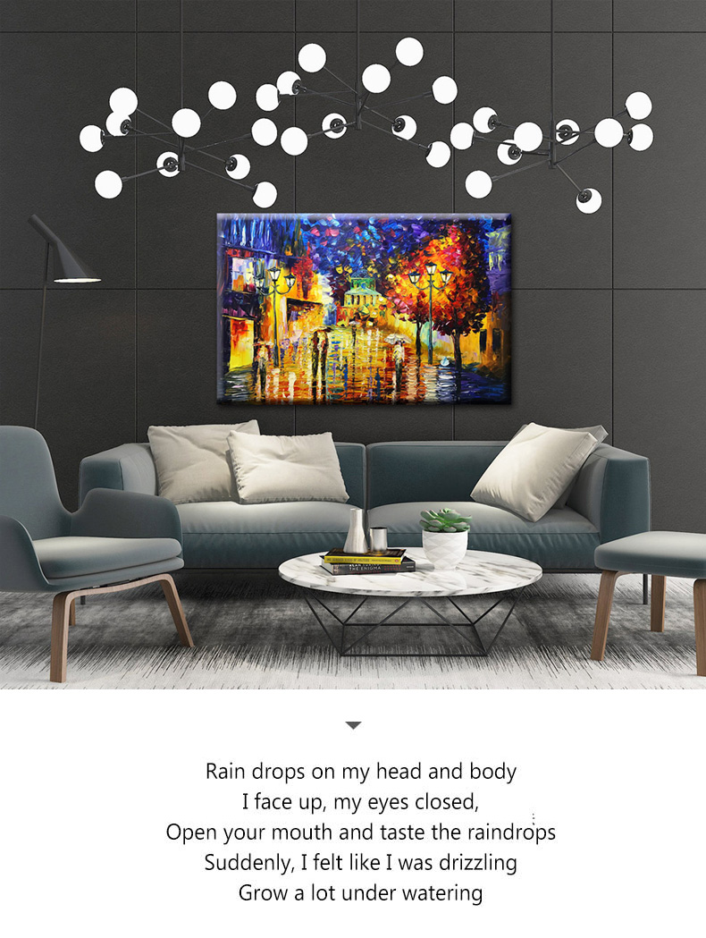 Canvas Wall Art Decor Large Night Sky Acrylic Painting