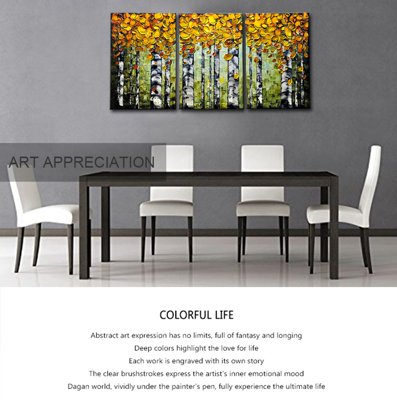 Artwork Canvas Wall Art Contemporary Abstract Triptych Canvas Wall Art