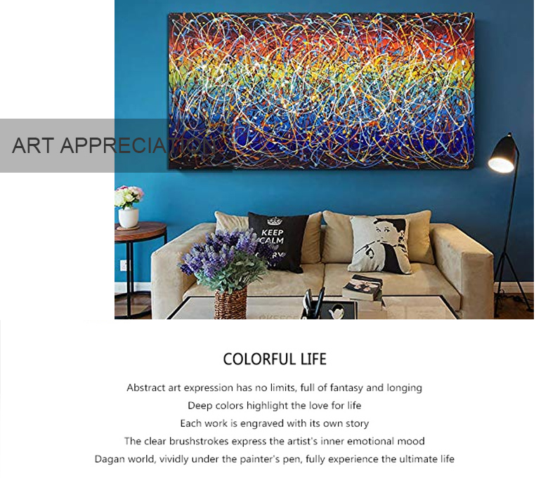 Canvas Room Decor Modern Abstract Paintings On Canvas