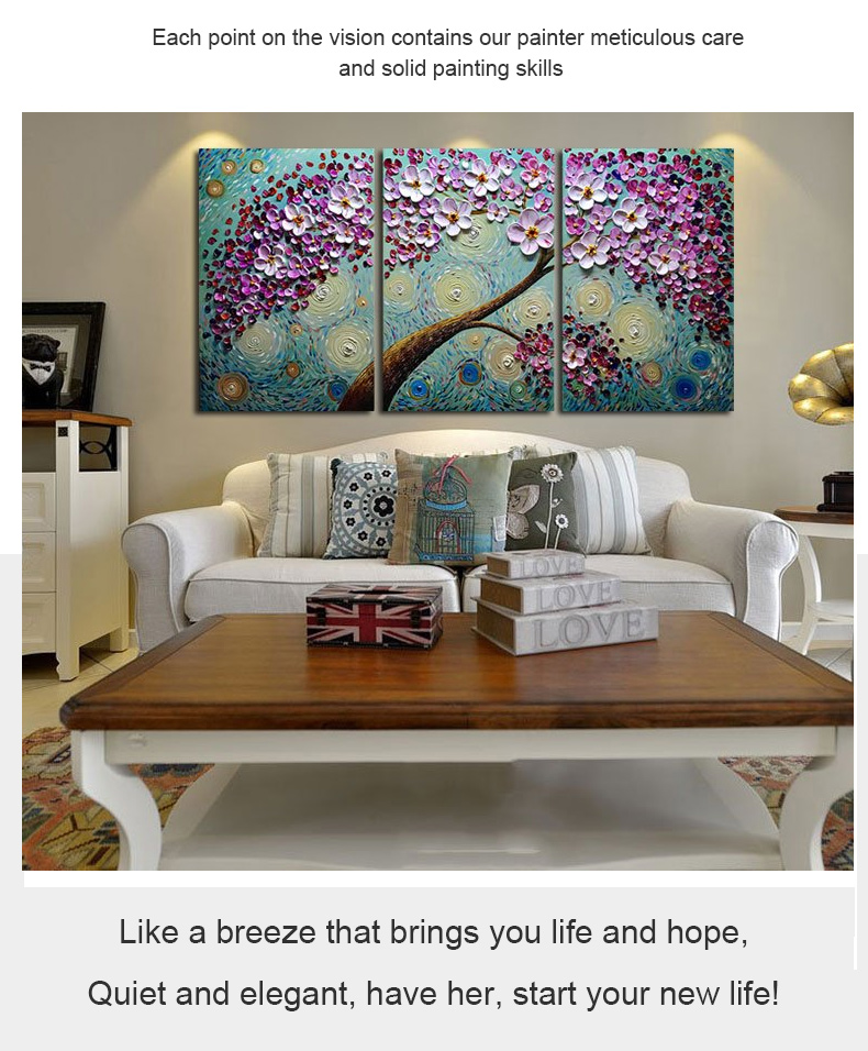 Canvas Painting Wall Art Big Three Canvas Pictures
