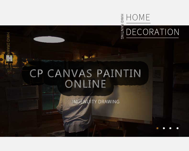 CP Canvas Painting Artist Modern Frames For Art