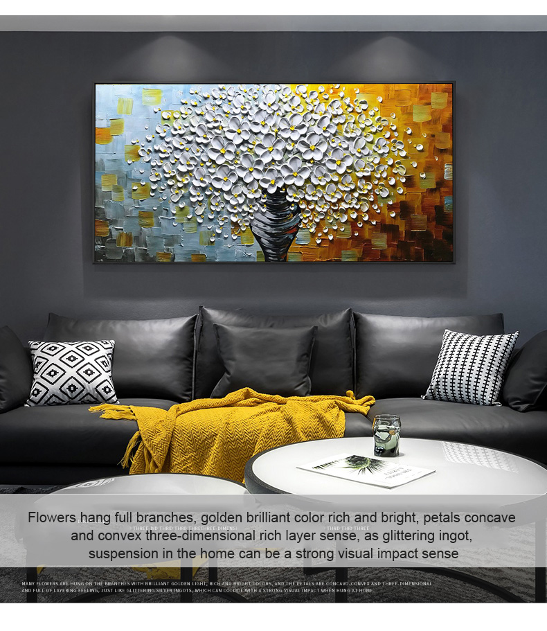 Painting Wall Decor Art Cheap Abstract Art Flowers Paintings