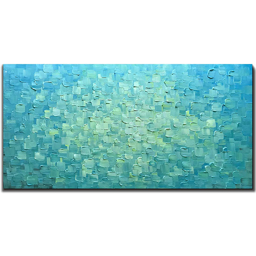 Canvas Painting Original Abstract Navy Wall Art