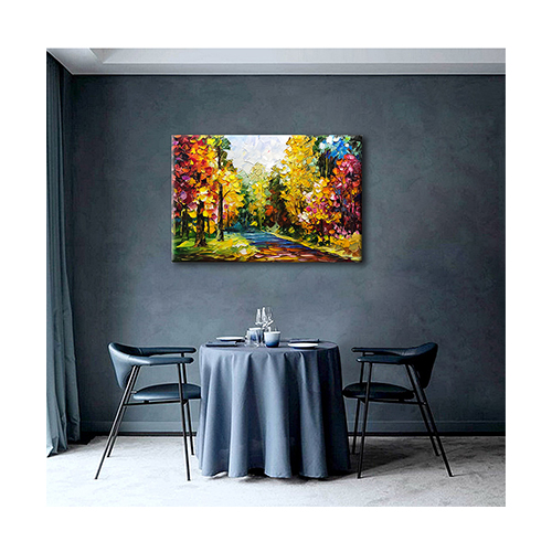 Painting Canvas Artwork Contemporary Oversized Landscape Wall Art