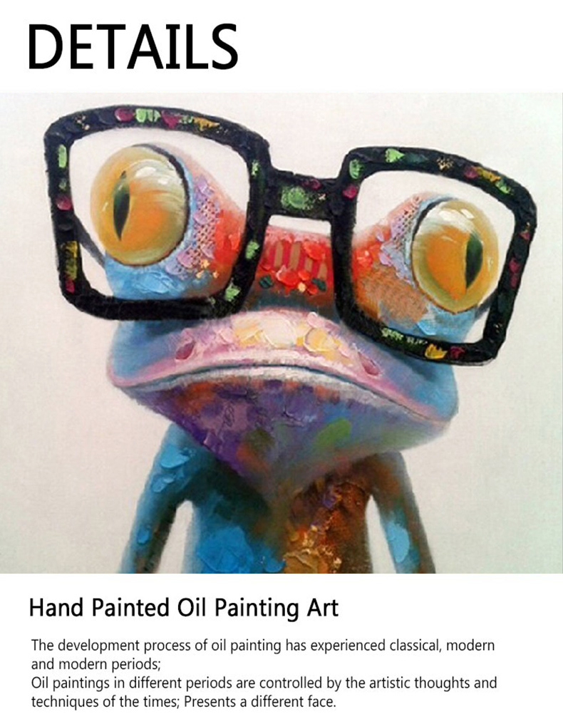 Painting Artwork Abstract Frog Paintings On Canvas