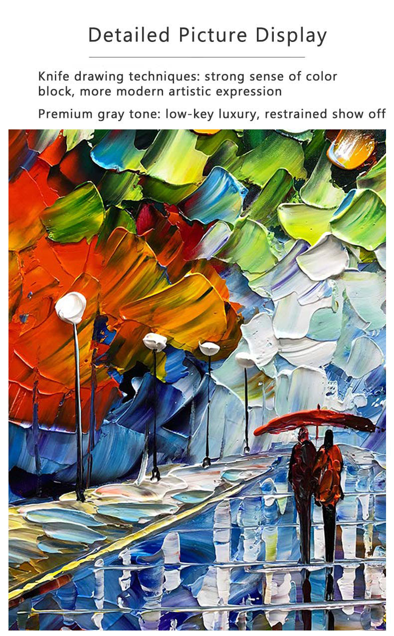 Wall Art Canvas Painting Bright Colorful Wall Art