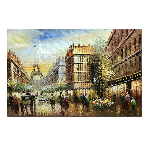 Wall Art Decor Canvas Paintings Cheap City Canvas Art