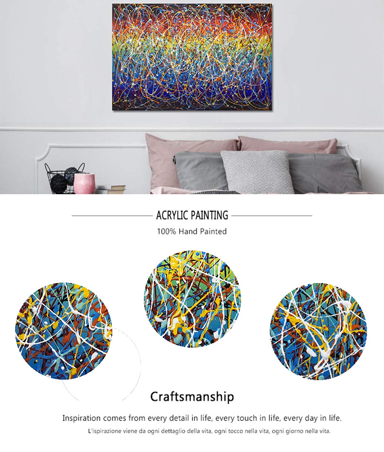 Canvas Room Decor Modern Abstract Paintings On Canvas