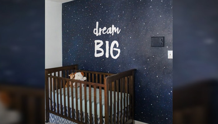 DIY Art Wall Mural on Children's room under your budget