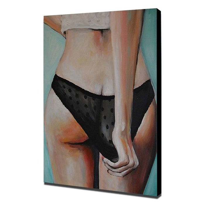 Modern Figure Wall Art People Nude Painting Living Room Decor - Image 4